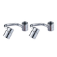 1440° splash-proof and universally rotatable faucet adapter