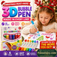 🎁🔮Magic Pen – Draw 3D with one stroke!🎄 DIY Bubble Popcorn Drawing Pens& Buy 3 Pay 2 🔥
