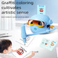 🎄 Christmas special offer – Interactive drawing robot for children with 100 cards