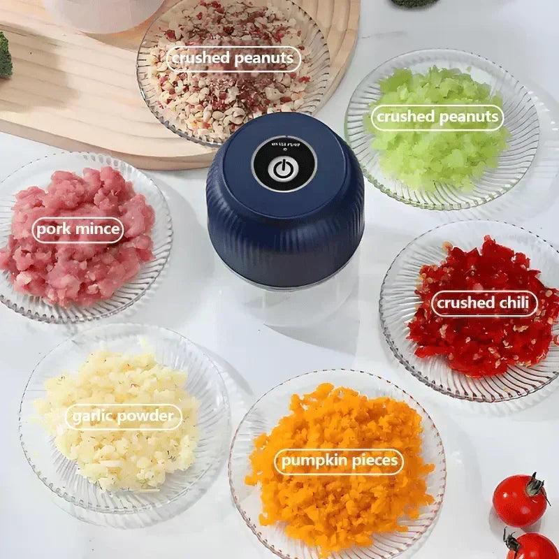 🔪 Cordless Food Chopper – Chop, Mince & Blend Faster