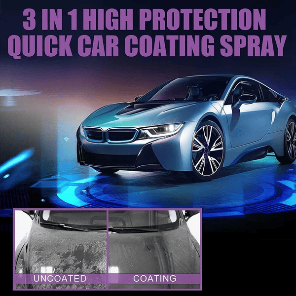 ⏳Time-Limited Special⏰3‑in‑1 High Protection Quick Car Coating Spray – Waterless wash + polish + protection in one. Removes dirt & grime instantly – no rinsing, no fuss! 🧼💨