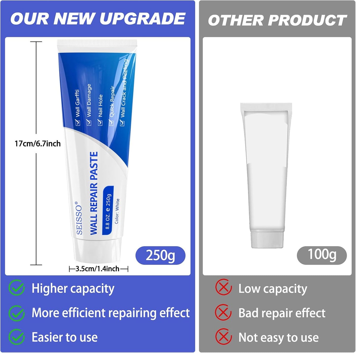 🔥🔥Buy 3🔥Save $24.98 🏠Wall Repair Paste for Cracks and Holes