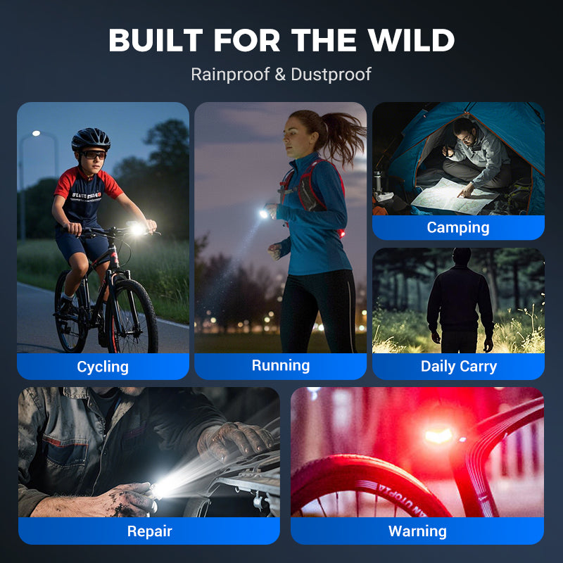 💥Multi-Functional Aluminum Alloy Mini Flashlight