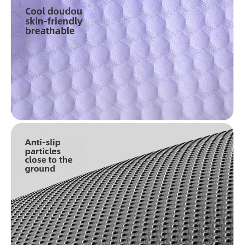💖❄️Pet Cooling Mat for Dogs & Cats 🐾 Naturally Cool Ice-Silk Pad • Breathable, Washable & Soft 🐶🐱