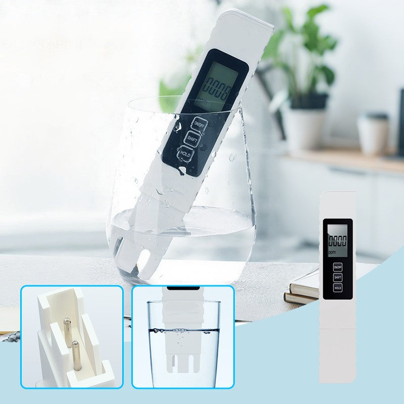 ✨ 3-in-1 TDS Water Quality Tester - Measures pH, Chlorine, and Hardness with LCD Display for Pools and Aquariums 🌊📱