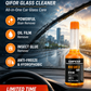 Glass Cleaner Powerful Stain Remover, Oil Film Remover, Insect Glue Remover, Anti-Freeze, Hydrophobic Glass Cleaner for Cars