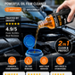 Glass Cleaner Powerful Stain Remover, Oil Film Remover, Insect Glue Remover, Anti-Freeze, Hydrophobic Glass Cleaner for Cars