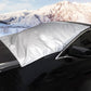 4-Layer Magnetic Windshield Car Cover - Thermal Insulation & Frost Protection with Easy Installation ❄️🔗