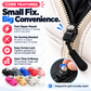 🔧50% OFF NOW! Instant Zipper Repair Clip – No Sew Zipper Slider Replacement, Tool-Free Quick Fix Zipper Pull Tab for Jackets, Backpacks, Luggage & Bags