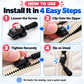🔧50% OFF NOW! Instant Zipper Repair Clip – No Sew Zipper Slider Replacement, Tool-Free Quick Fix Zipper Pull Tab for Jackets, Backpacks, Luggage & Bags