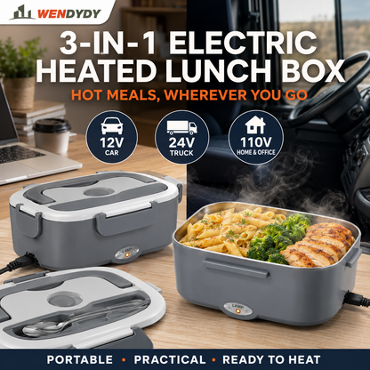 🔥 50% off today! 🍱Portable Food Warmer✨ Compact long-lasting heat, dual use for car & home to keep meals warm.