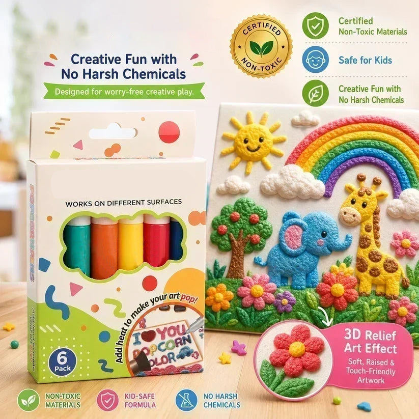 💥LAST DAY 50% OFF!🎁🔮Magic Pen – DIY Bubble Popcorn Drawing Pens