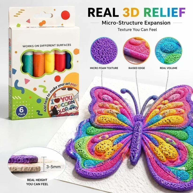 💥LAST DAY 50% OFF!🎁🔮Magic Pen – DIY Bubble Popcorn Drawing Pens