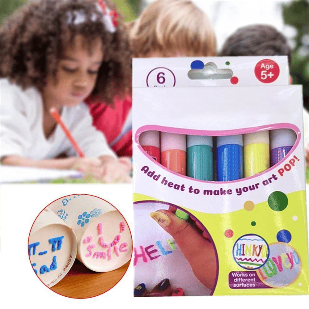💥LAST DAY 50% OFF!🎁🔮Magic Pen – DIY Bubble Popcorn Drawing Pens