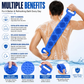 🧼Silicone Back Scrubber for Bath, Double-Sided Body Exfoliating Bath Brush with Soft Silicone Bristles