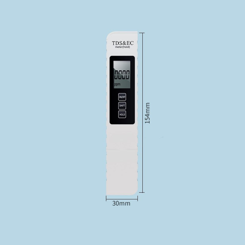 ✨ 3-in-1 TDS Water Quality Tester - Measures pH, Chlorine, and Hardness with LCD Display for Pools and Aquariums 🌊📱