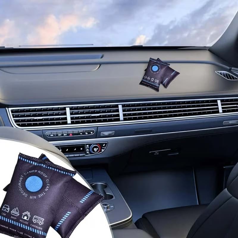 ❄️Dehumidification Bag Desiccant|Reusable Moisture Absorber with Color-Changing Indicator