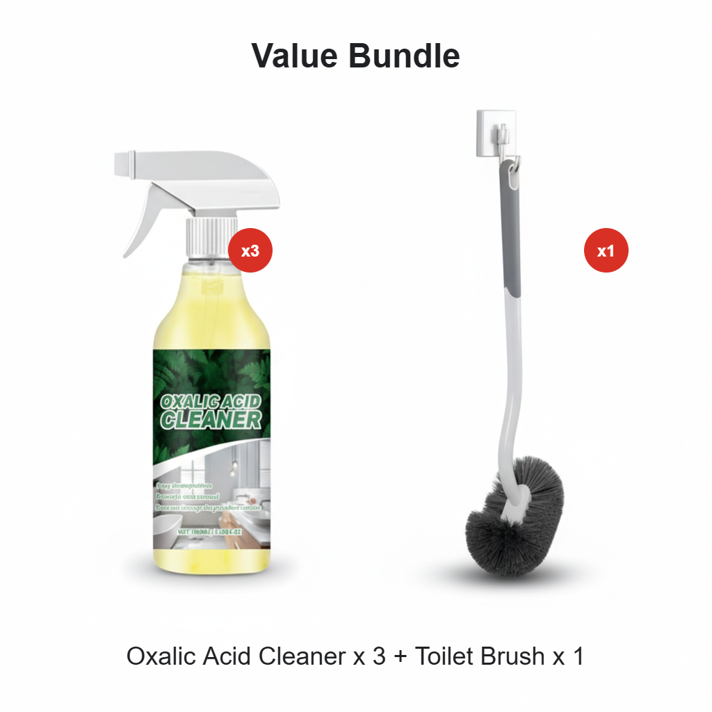 🥳2026 HOT SALE🥳💞50K+ SOLD!💥🔬 【CLEARANCE!】Molecular-Level Cleaning Tech! Oxalic Acid Cleaner Dissolves Rust & Limescale 50% OFF🚽✨