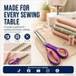 ✂️ 2026 Sale — Over 23,100 Sold! 🧵 Multipurpose Pinking Shears Serrated Scissors – Zigzag Fabric Cutting, Ergonomic Handle & Rust-Resistant Steel ⚡