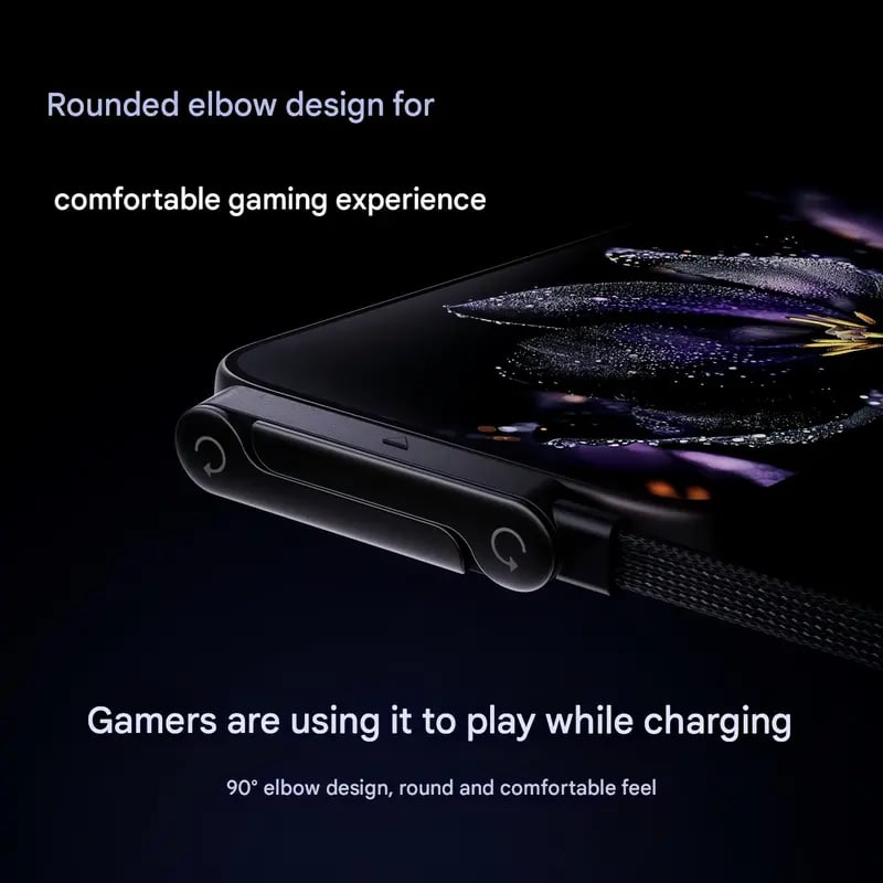 🎁Year-End Sale 🏆⚡2-in-1 Fast Charging Cable with Adjustable Phone Stand