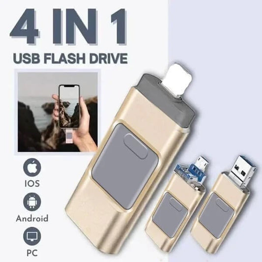 🎁4 In 1 High Speed USB Multi Drive Flash Drive