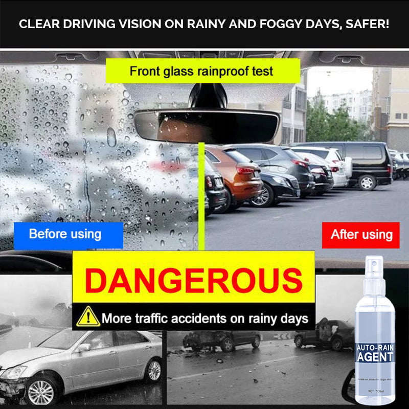 🚗Hot Sale 50% OFF🎁Car Glass Anti-fog Rainproof Agent