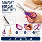 ✂️ 2026 Sale — Over 23,100 Sold! 🧵 Multipurpose Pinking Shears Serrated Scissors – Zigzag Fabric Cutting, Ergonomic Handle & Rust-Resistant Steel ⚡