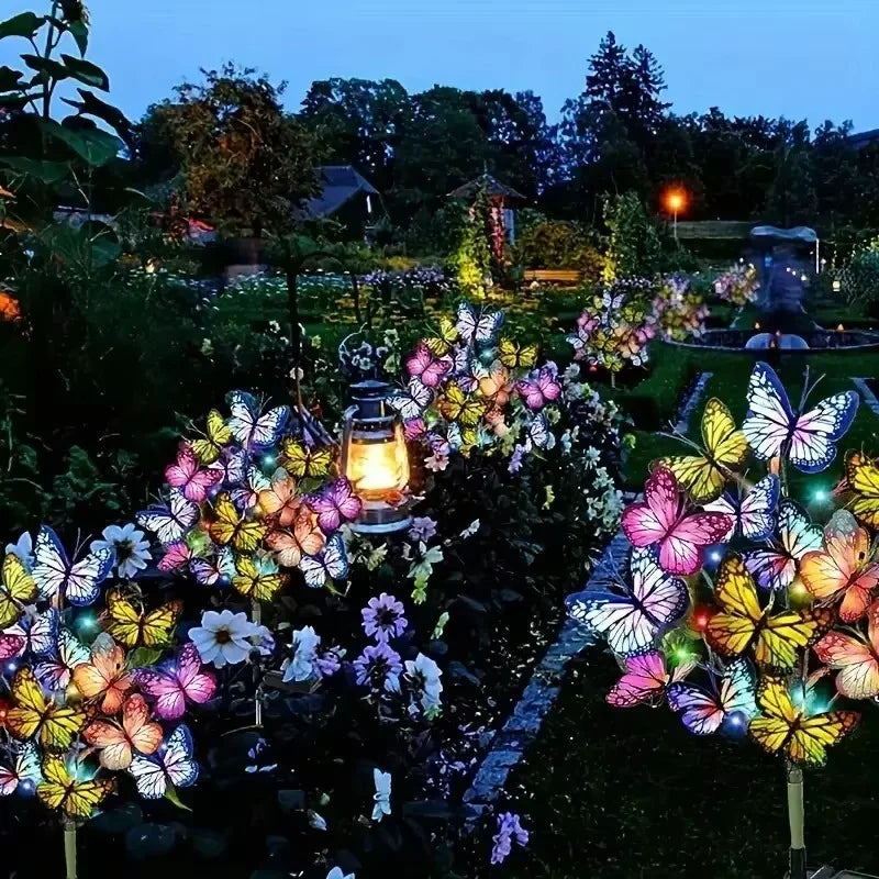 🥳2026 HOT SALE🥳💞50K+ SOLD!💥50% Off for a Limited Time!🌧️ 🦋 Breathe Life into Your Garden Day & Night. Solar Butterfly Lights with Dual Modes – Automatic Magic. ✨💐