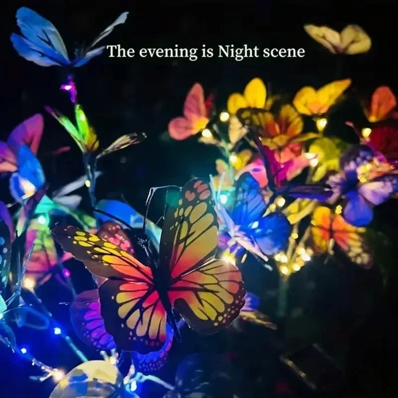🥳2026 HOT SALE🥳💞50K+ SOLD!💥50% Off for a Limited Time!🌧️ 🦋 Breathe Life into Your Garden Day & Night. Solar Butterfly Lights with Dual Modes – Automatic Magic. ✨💐