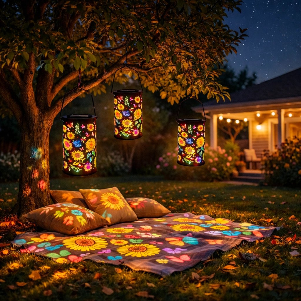 🔥HOT SALE 50%OFF🌻✨ Colorful Sunflower Glow Solar Lantern — Fade-Resistant🎨Auto-On at Dusk, Waterproof for Patio & Garden Charm ✨
