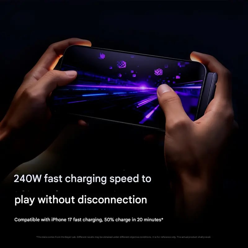 🎁Year-End Sale 🏆⚡2-in-1 Fast Charging Cable with Adjustable Phone Stand