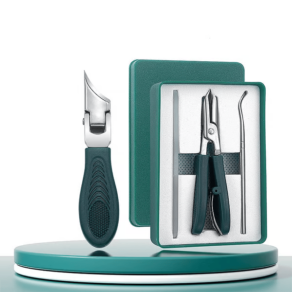 🔥Podiatrist-Recommended Nail Clippers - Ergonomic Angled Design for Toenails & Ingrowns - Limited 49% Deal