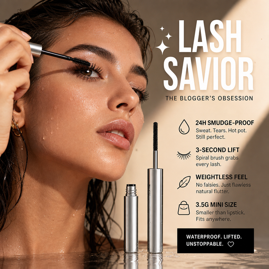 🎁✨ Waterproof Curling & Lengthening Mascara ✨