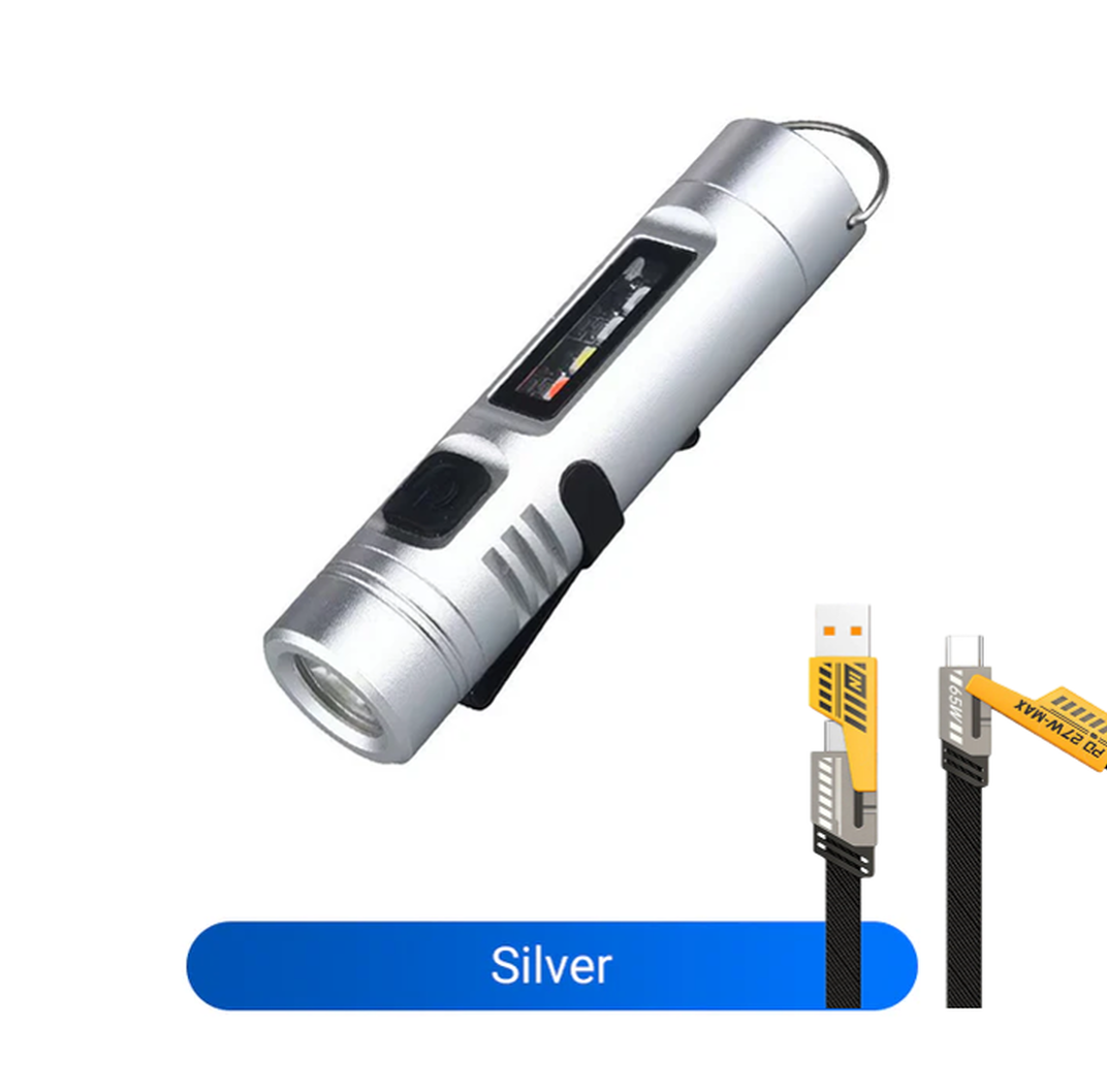 💥Multi-Functional Aluminum Alloy Mini Flashlight