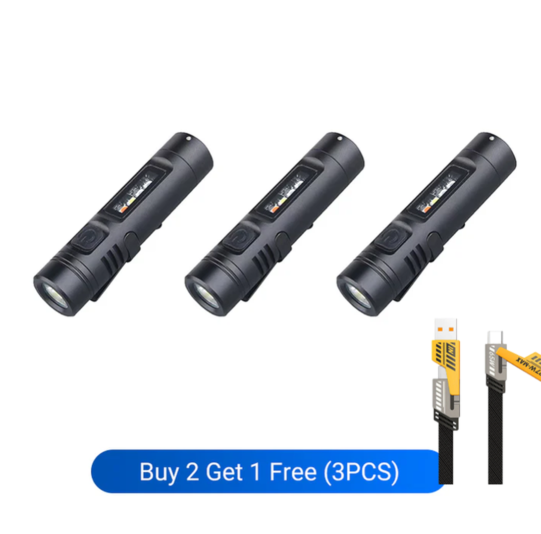 💥Multi-Functional Aluminum Alloy Mini Flashlight