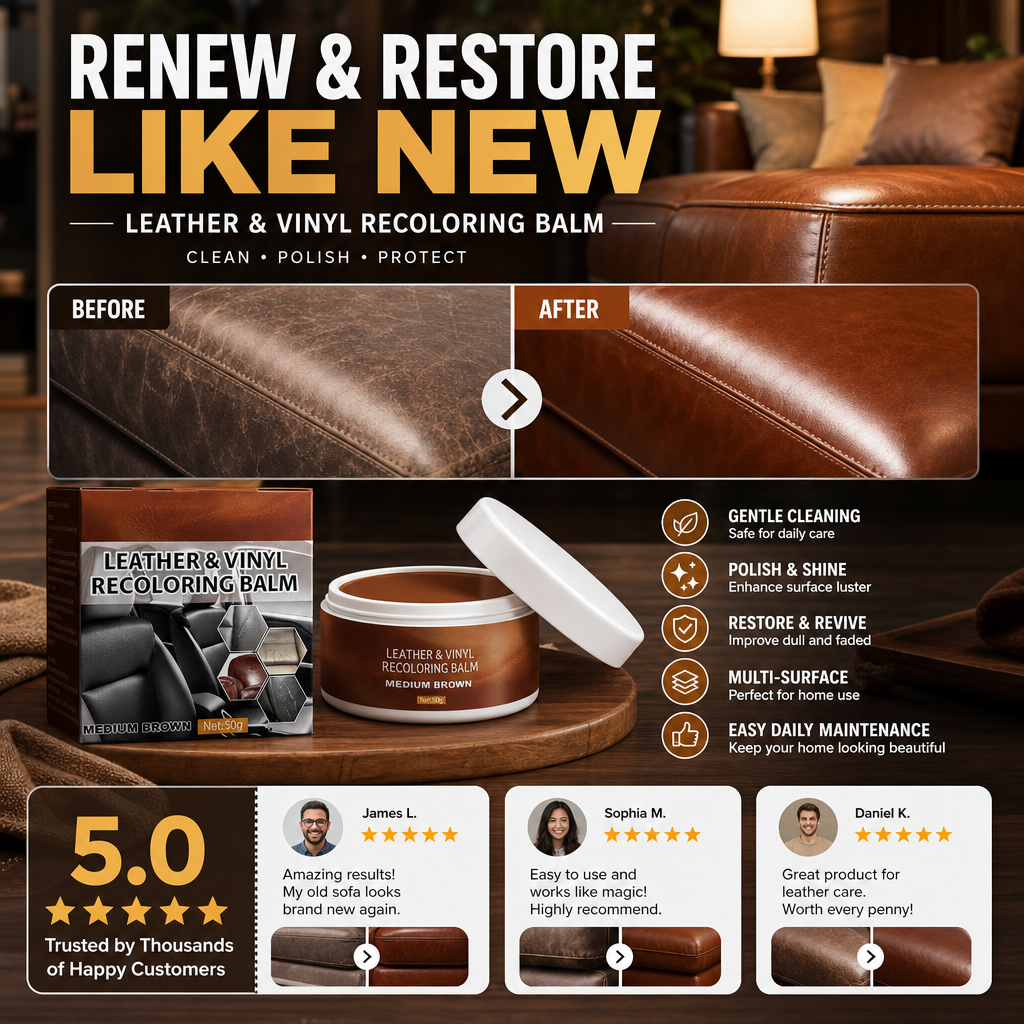 🚀 Going Fast - BUY 3 GET 2 FREE🔥Leather Repair Paste for Sofas, Car Seats & Furniture
