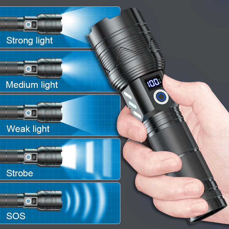 🔥🎁Rechargeable High Lumens Flashlights