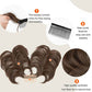 Messy Side Comb Hair Bun – Instant Voluminous Updo Clip-In – 10-Second Effortless Styling, Slip-Proof All-Day Hold, Premium Heat-Friendly Fiber Up to 160°C & Lightweight Only 90g – 3 Placement Styles 🎀