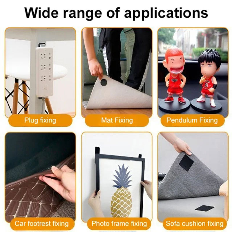 🚗🔩 20PCS Car foot mat fixing sticker