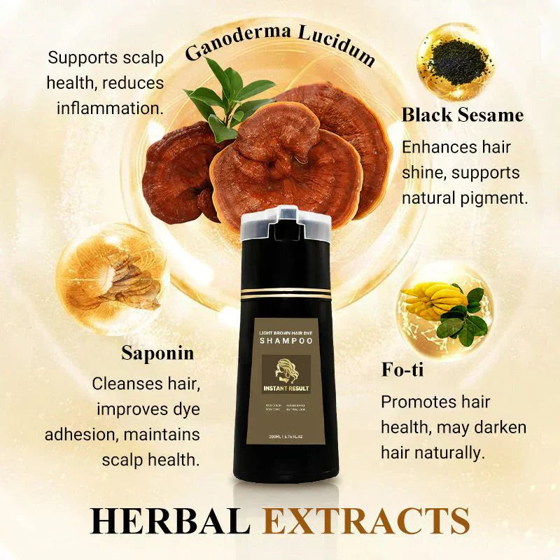 🔥🖤Black Friday Sale:49% OFF🔥NovaHair Instant Dye Shampoo