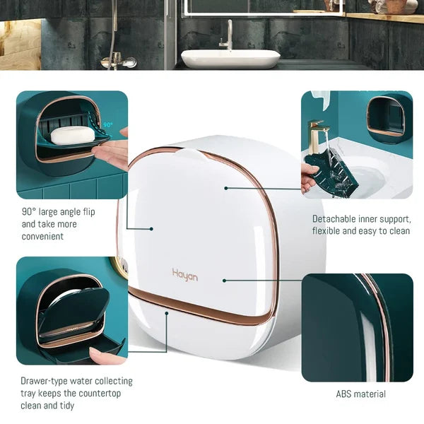 ✨BUY 1 GET 1 FREE🧼Waterproof Soap Dish With Drainage Box