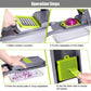 🎁 MOTHER’S DAY SALE 50% OFF!!! 🧑‍🍳Multi-Knife™ | Multi-function vegetable cutter | 16-piece set🥗