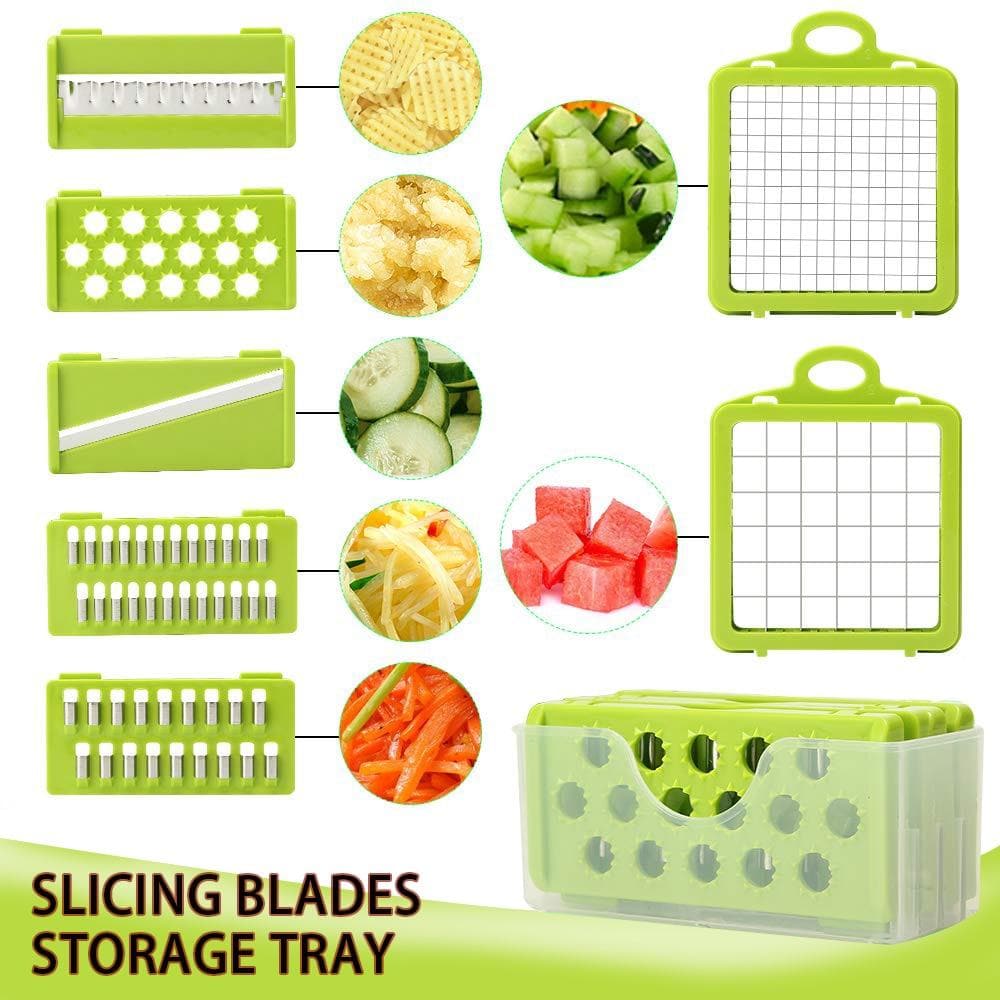 🎁 MOTHER’S DAY SALE 50% OFF!!! 🧑‍🍳Multi-Knife™ | Multi-function vegetable cutter | 16-piece set🥗