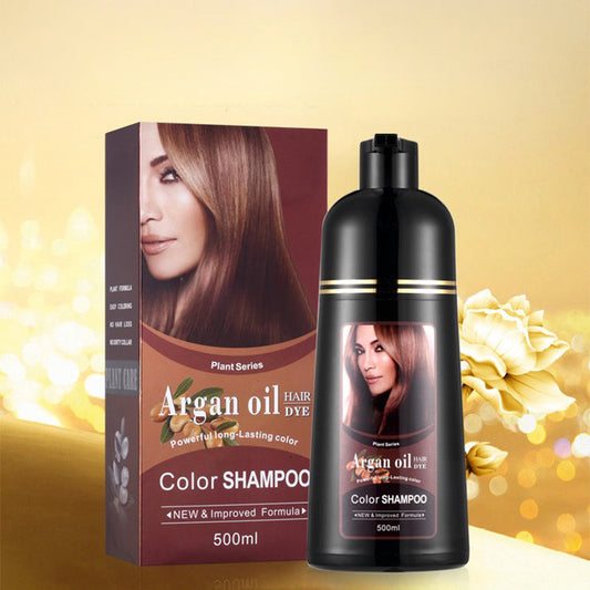 2-in-1 Long-Lasting Hair Dye & Shampoo