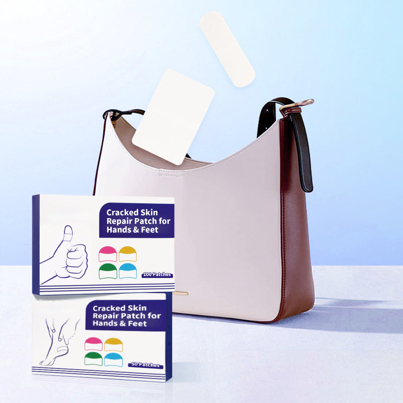 🩹 BUY 2 GET 1 FREE! ✨ Cracked Skin Repair Patch - Deep Hydration for Heels/Elbows, Pain Relief in 2 Hours, Invisible & Waterproof ⏳📦