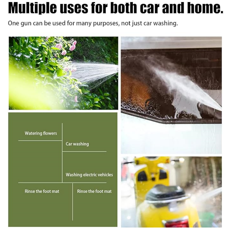 ⏰🎁High-Pressure Hose Nozzle Sprayer with Water Pipe
