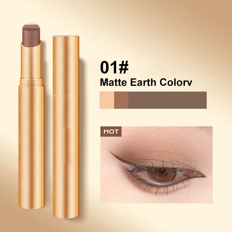 🔥Buy 1 Get 1 free🎉 Hot Christmas Sale! 3-in-1 Eyeshadow Stick – Fast & Radiant!