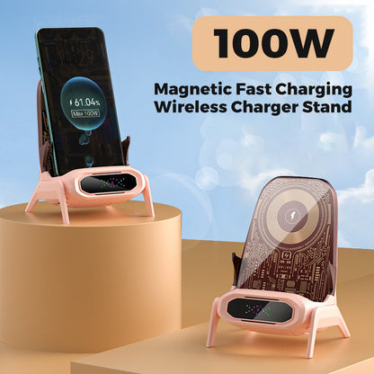 🔥CHRISTMAS SALE 50% OFF🎅100W Magnetic Fast Charging Wireless Charger Stand Set