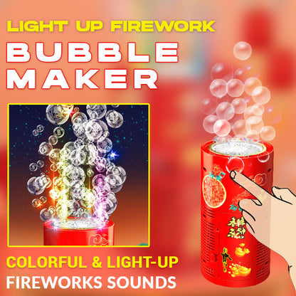 🥳Happy New Year!🔥Light Up Bubble Maker💥💥