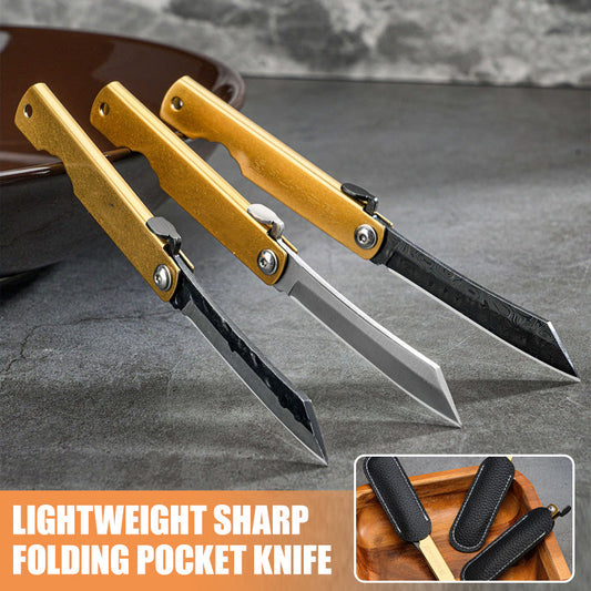 🔥🔥Buy 2 Get 1 Free 🔥Lightweight Sharp Folding Pocket Knife